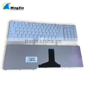 Toshiba Arabic Keyboard for Toshiba C650 Color White thumbnail-1