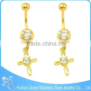 Blue Crystal Antique Style Dream Catcher Belly Naval Dangle Body Jewelry thumbnail-6