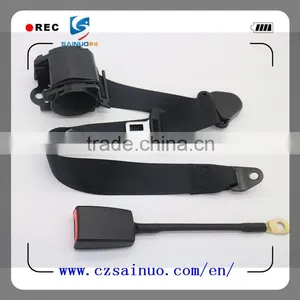 Universal 3-point Automotive Reel Safety Seat Belt With Retractor Pretensioner thumbnail-3