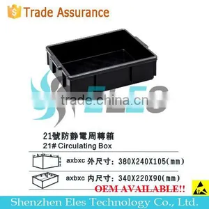 Anti-static Bin Available Without Lid Cover ESD Box 510x345x185mm thumbnail-1