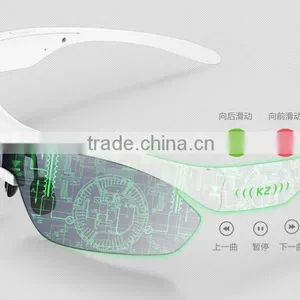 Digital Bluetooth Sunglasses Wireless Touch Control Bluetooth Sunglasses thumbnail-1