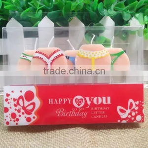 Adult Candles/Sexy Candles/Paraffin Wax Carved Butt Shape Candles thumbnail-1