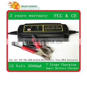 12V2000mA Automatic Lead Acid Battery Charger thumbnail-1