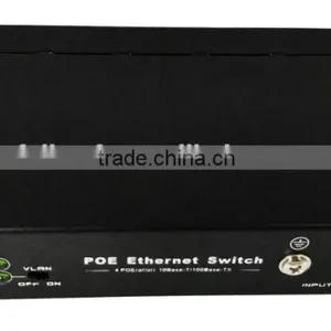 4 Port 53V Output IEEE 802.3 Af/at PoE Switch thumbnail-3