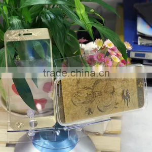 Dragon Stylish Tempered Glass for 6G 6plus 4.7" 5.5" Gold Silver thumbnail-4
