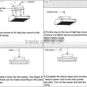 Best China Supplier Led Highbay Light 200W Led High Bay Light thumbnail-3