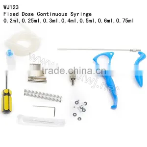 Automatic Syringe Fix Dosage Poultry Chicken Vaccinator Veterinar Farm WJ123 thumbnail-1