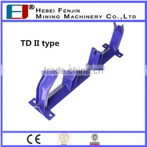 Angle Steel Trough Roller Frame for Support Conveyor Idler Roller thumbnail-2