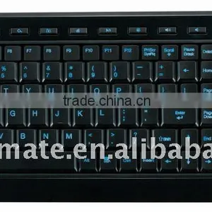 PC USB Wired Keyboard With LED Letter Illuminated thumbnail-1