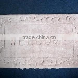 100% Polyester Anti-slip Backing Embossed Memory Foam Mat thumbnail-4