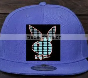 Funny Promotional Advertising EL Lighting Cap, EL Hat,LED Cap,Led Hat thumbnail-5