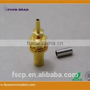 SMB Connector Female Back Bulkhead Crimp for RG316 Cable thumbnail-4