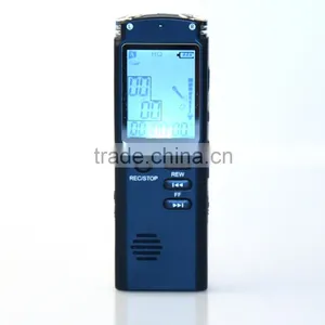 Dot Matrix LCM Screen Portable 8GB Digital Voice Recorder Model Q12 thumbnail-1