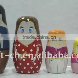 Wooden Russian Nesting Doll thumbnail-1