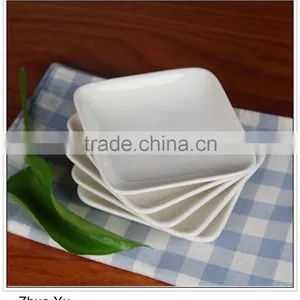Square Ceramic Sauce Dish thumbnail-1