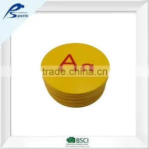 5" Yellow A-Z English Round Mark thumbnail-5