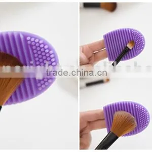 Brush Egg Silicone MakeUp Brush Finger Scrubber Cleaner thumbnail-5