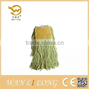 B004 Cut End & Wide Headband,blended Cotton, Economic Durable Floor Cleaning Mop thumbnail-2