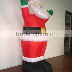 DJ-XT-43 Inflatable Santa Claus Door Decoration Christmas Patio Decoration thumbnail-4