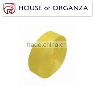 2014 Yellow Organza Chrismas Ribbon for Chrismas thumbnail-1