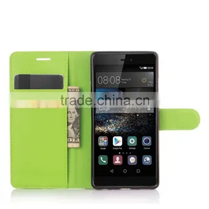 Luxury Mobile Phone Leather Case Leather Flip Case For Huawei P9 thumbnail-6