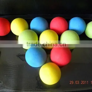 High Quality and Cheaper Colorfully Pipe Cleaning Sponge Ball thumbnail-1