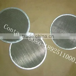 Filter Grade Wire Mesh Filter Disc(factory in Guangzhou) thumbnail-1
