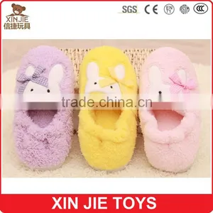 Supply Ladies Indoor Plush Slippers 2015 New Design Plush Kids Slippers Cheap Indoor Plush Slippers thumbnail-2
