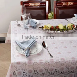 Pvc Lace Tablecloth,plastic Table Cloths thumbnail-1