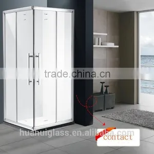 2015 Frame Square Tempered Glass Shower Enclosure thumbnail-3