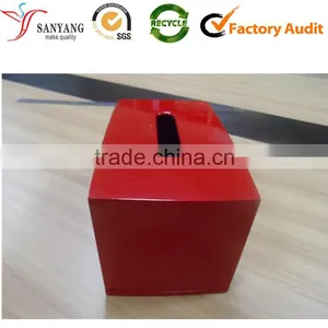 High Quality Handmade Wooden Tissue Box thumbnail-1