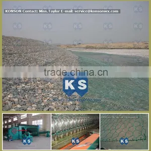 3.0-5.0mm Pvc Coated Gabion Mattress For Landslide Protection thumbnail-1