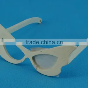 Cheap Wooden Kid Toy Glasses for Gifts thumbnail-1