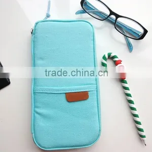 Custom Logo Cute Style Passport Mobile Case Card Holder for Women Travel Wallet thumbnail-4