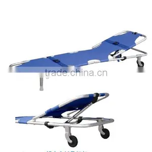 Aluminum Alloy Hospital Used Folding Stretcher thumbnail-1