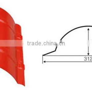 Colour Painted Steel Sheet Roof Ridge Capping Forming Machine thumbnail-4