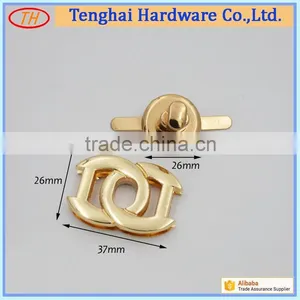 China Factory Zinc Alloy Twist Lock for Bag thumbnail-2