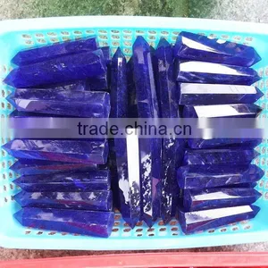 Blue Quartz Crystal Point thumbnail-1