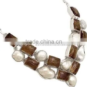 A1969 Neil Lane Silver Jewelry, Gold Necklace thumbnail-6