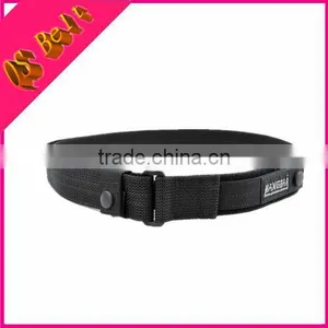 Custom Lable Black Security Tactical Hook&Loop Military Belt thumbnail-1