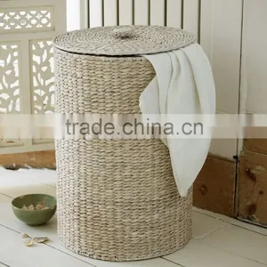 High Quality Best Selling 2015 Water Hyacinth Round Basket From Vietnam thumbnail-1