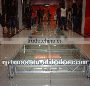 2015 RP New Design Adjustable Toughened Glass Wedding Stage thumbnail-2