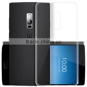 Fashion Crystal Soft Slim TPU Transparent Mobile Phone Cases Silicon Gel Covers For One Plus One thumbnail-2