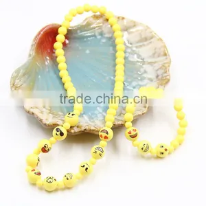 Whosale Fashion Friendship Mens Emoji Bead Bracelets thumbnail-4