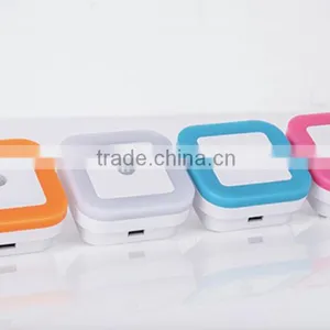 Color Changing LED Night Light Lamp,Motion Sensor LED Night Light Sensor,LED Night Light Wall Plug In thumbnail-3