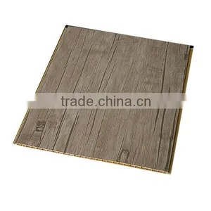Pvc Interior Decorative Wall Panels Nice Looking Wood Color Design thumbnail-1