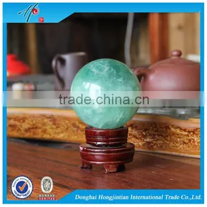 HJT Nature Fluorite Crystal Ball Personalized Quartz Sphere thumbnail-1