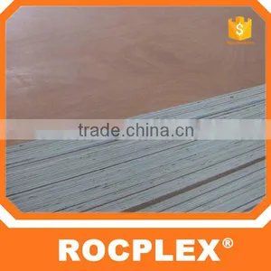 Laminated Okoume Plywood 3.6mm , Red Meranti Plywood Boards thumbnail-4