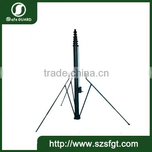 Manual(Electric) Lifting Pole With Tripod,vehicle Mounted Mast Pole ,outdoor Telecommunication Mast Power thumbnail-1