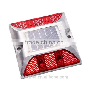 Traffic Security Path Dock LED Aluminum Solar Road Stud thumbnail-1